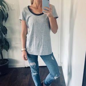 Banana Republic Tee with Trim